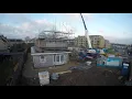 Film 6 - Plaatsen wanden 1e verd \u0026 vloer 2e verd van onze #Groothuisbouw GH1 woning in Vianen