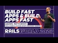 Aaron Patterson - Future of Developer Acceleration with Rails
