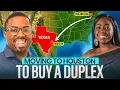 Duplex Diaries What It Really Takes to Buy a Duplex in Houston