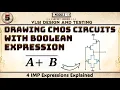 5 Implementation of Boolean Expression using CMOS 4 Problems Explained 1 6th Sem VLSI EC 22 Scheme