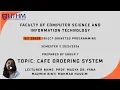 PRESENTATION CAFE ORDERING SYSTEM GROUP 7 OBJECT-ORIENTED PROGRAMMING