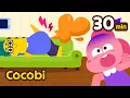Download Lagu Semuanya Tut, Tut!😆💨 Lagu Keluarga Kentut Sehat | Kids Songs | Cocobi Bahasa Indonesia
