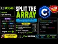 LeetCode 3046 Split the Array Frequency Count Explained C Solution