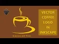 INKSCAPE TUTORIAL FOR BEGINNERS SIMPLE COFFEE LOGO DESIGN