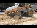 Download Lagu Skills Vibrator Roller Operator road foundation construction (CAT CS533E)