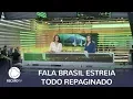 Lagu Fala Brasil chega com nova apresentadora e um cenário repaginado