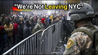 Migrant Protesters Storm NYC… as ICE Raids Double