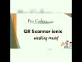 QR code scanner in ionic