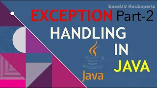 Exception Handling in Java Part-2 Question for Viewers Finally Try with Resources Interview Qs