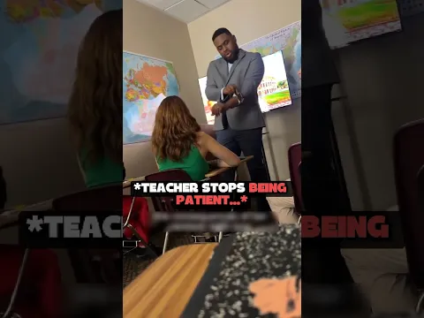 She Slapped Her Teacher… Then Refused to Apologize 💀😳