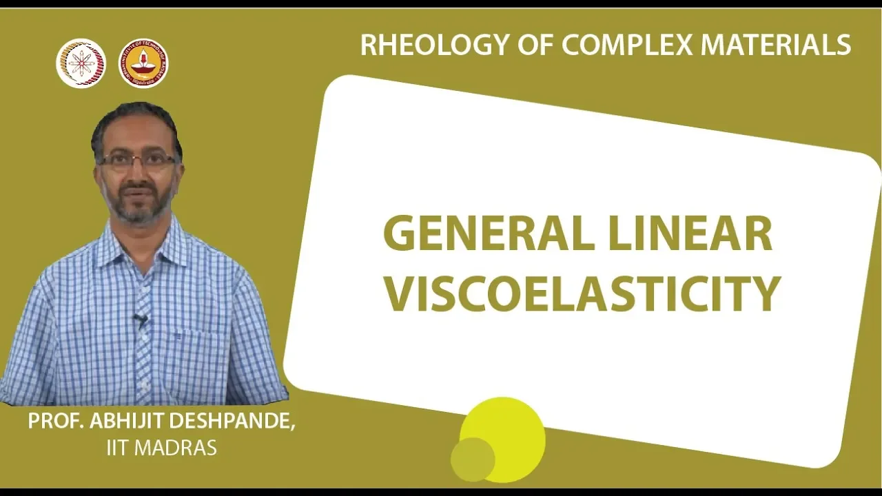 General linear viscoelasticity