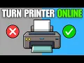 How To Turn Printer Online From Offline Mode Windows 11