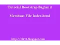 Tutorial Bootstrap Bagian 2 Membuat Project Hello World pada Index html