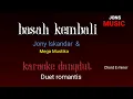 Download Lagu KARAOKE DANGDUT || BASAH KEMBALI || JONI ISKANDAR \u0026MEGA MUSTIKA