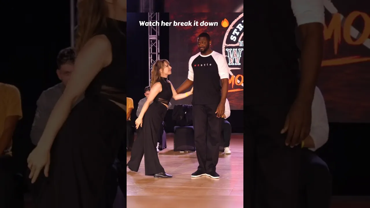 Watch her break it down 🤩🔥 #improv #westcoastswing