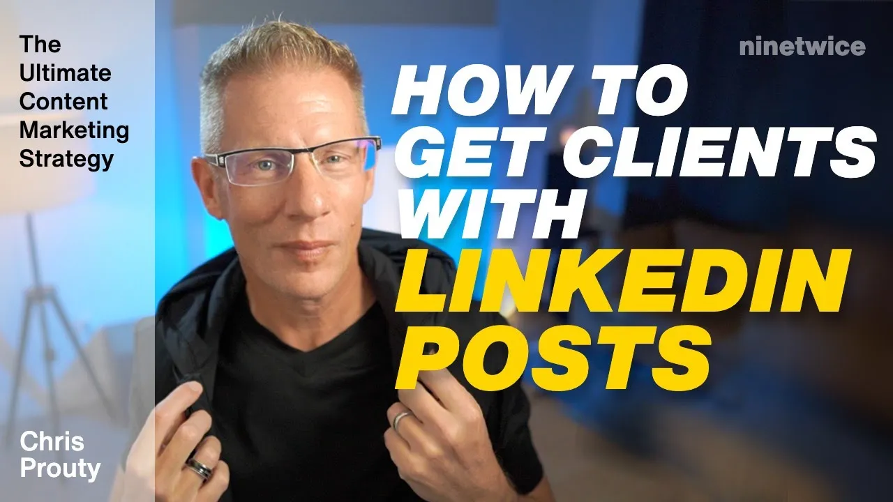 How To Write LINKEDIN POSTS That Will Get You CLIENTS from LinkedIn