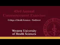 WesternU College of Health Sciences-Northwest Commencement 2024
