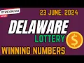 Delaware Day Lottery Results For - 23 Jun 2024