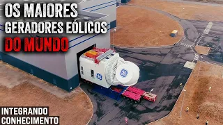 Por que os aerogeradores estão ficando insanamente grandes?