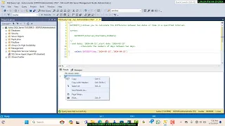 The DATEDIFF and EOMONTH Function