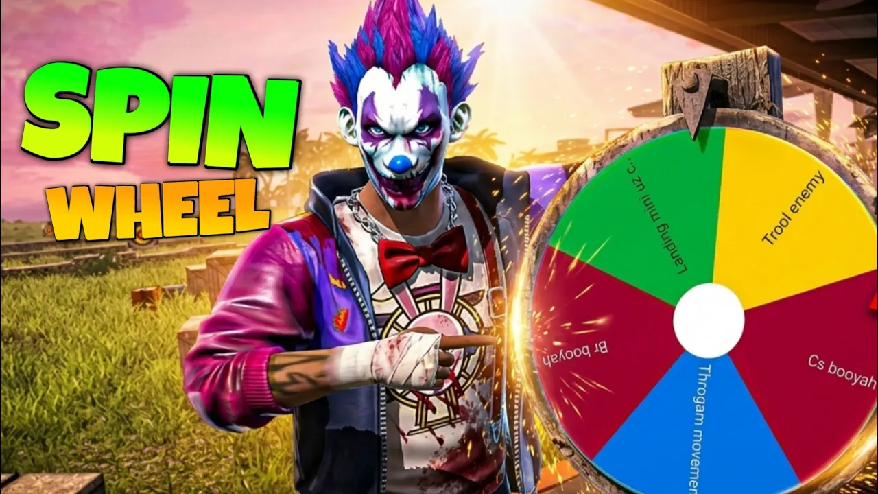 FREE FIRE SPIN WHEEL CHALLENGE IS BACK | RJ ROCK
