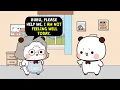 Jiji Not Feeling Well But So Happy Bubu Came to See Her Bubu Dudu PEACH GOMA