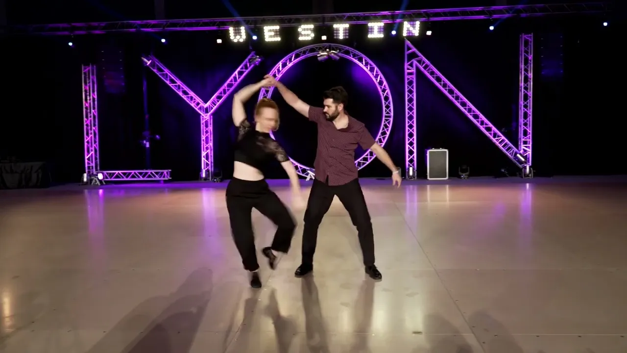 Improv West Coast Swing - Ben Morris & Savana Barreau - West In Lyon 2023 Pro Show
