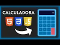 How to Build a CALCULATOR with HTML CSS and JAVASCRIPT
