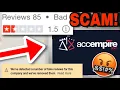 Is accempire com Legit Or Scam accempire com