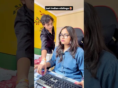 Just Indian siblings 🤣🤣 #youtubeshorts #comedy