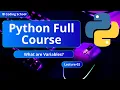 Python Variables Explained for Beginners Lecture Python Full Course in