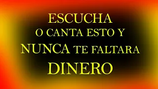 ESCUCHA O CANTA ESTO Y EL DINERO NUNCA TE FALTARA - EL PODER DE LA LLAMA ORO RUBÍ - EFECTOS RÁPIDOS