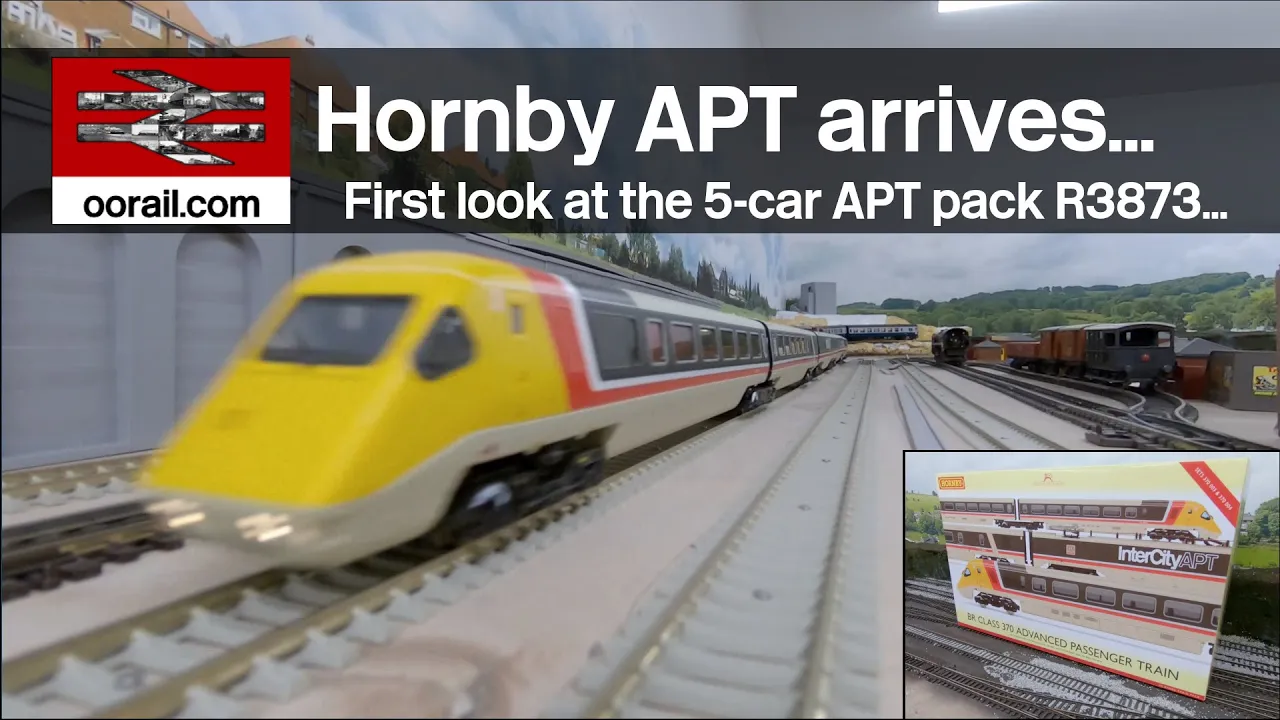 New Hornby APT 5 car pack R3873