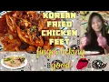 Download Lagu KOREAN DEEP FRY CHICKEN FEET | DAKBAL | Finger Licking Good!