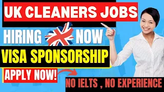 Download Visa Sponsorship Urgent Cleaning Janitor Jobs in UK 2024: Cleaners Jobs In The UK With Sponsorship MP3