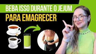 MELHORES BEBIDAS durante o Jejum intermitente e quais NÃO pode tomar
