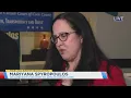 Mariyana Spyropoulous speaks with WGN-TV after winning Cook County Circuit Court Clerk race
