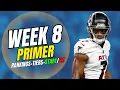 Week 8 Fantasy Tiered Rankings PPR 2025