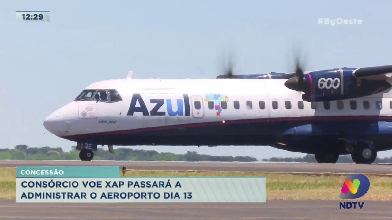 Concessão: Consórcio Voe Xap passará a administrar o Aeroporto de Chapecó no dia 13