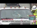 Intense storm damage in Buffalo