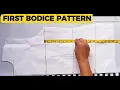 How to Draft Your First Bodice Pattern Step-by-Step for Beginners