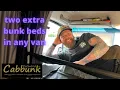 Download Lagu CABBUNK CAMPER VAN BED SOLUTION. 2 EXTRA BUNK BEDS