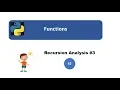 Interview Prep Python Part-42 Recursion analysis