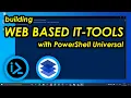 Building web based IT-Tools with PowerShell Universal