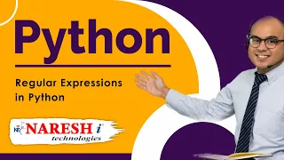 Regular Expressions in Python Python Tutorial for Beginners Naresh IT