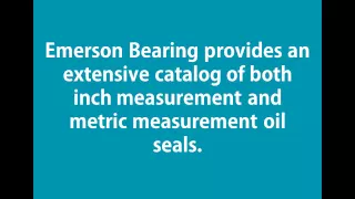Different Measurements of National Oil Seals