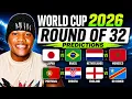 World Cup Predictions Round Of 32 To The Final Predictions
