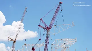 Jaguars stadium update Construction progress for EverBank Stadium