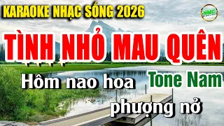 Tình Nhỏ Mau Quên Karaoke Nhạc Sống Tone Nam Phối Mới 2026 - BEAT PHỐI MỚI ÂM THANH CHUẨN HAY