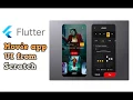 Movie App Dark Theme - Flutter UI